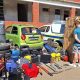 Security companies catch three suspects offloading stolen goods in Alberton