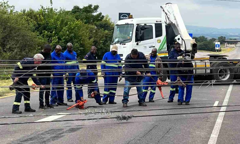 Theft, vandalism could be behind the collapse of electricity pylons