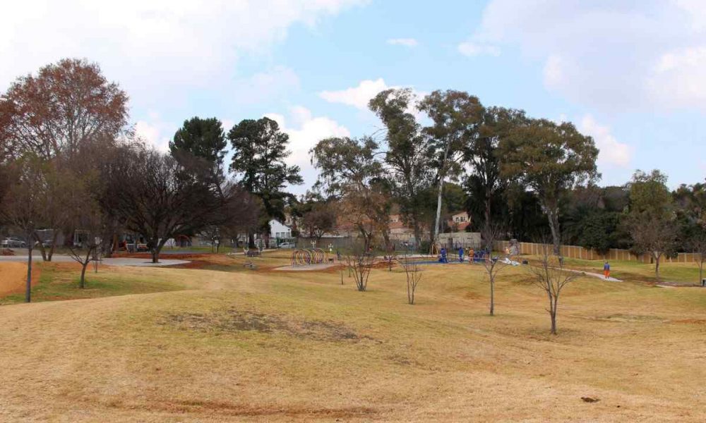 Weinberg Family Park is undergoing a rehabilitation process