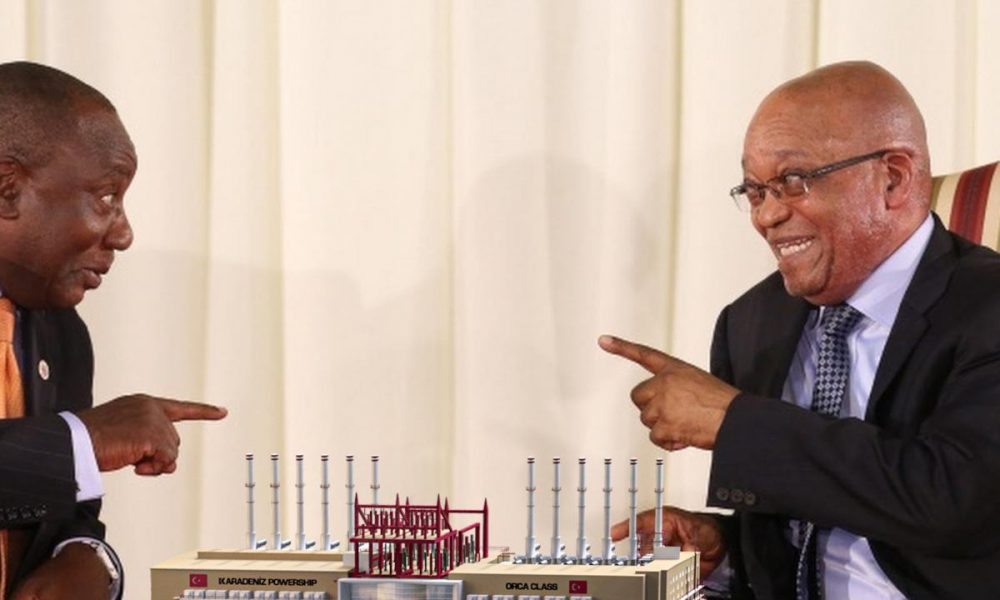 legal showdown between Ramaphosa and Zuma