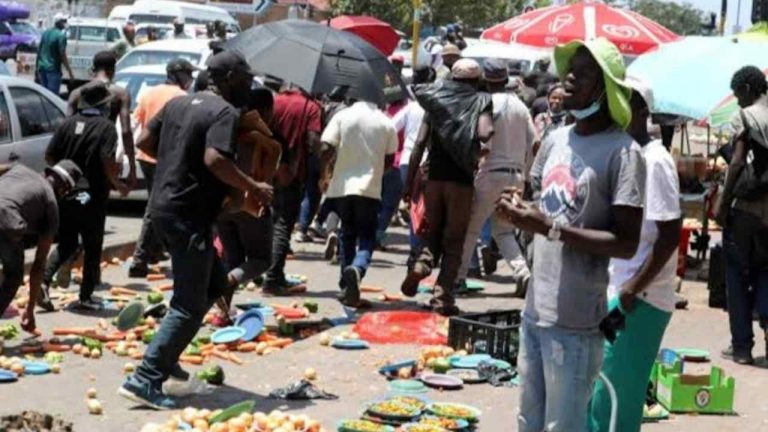 Street vendors in Tshwane