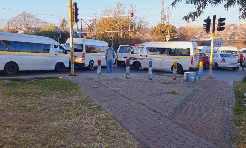 protest in Diepkloof