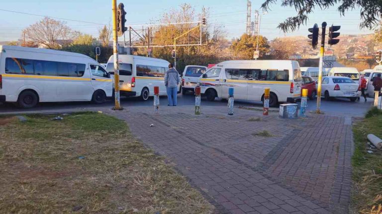 protest in Diepkloof