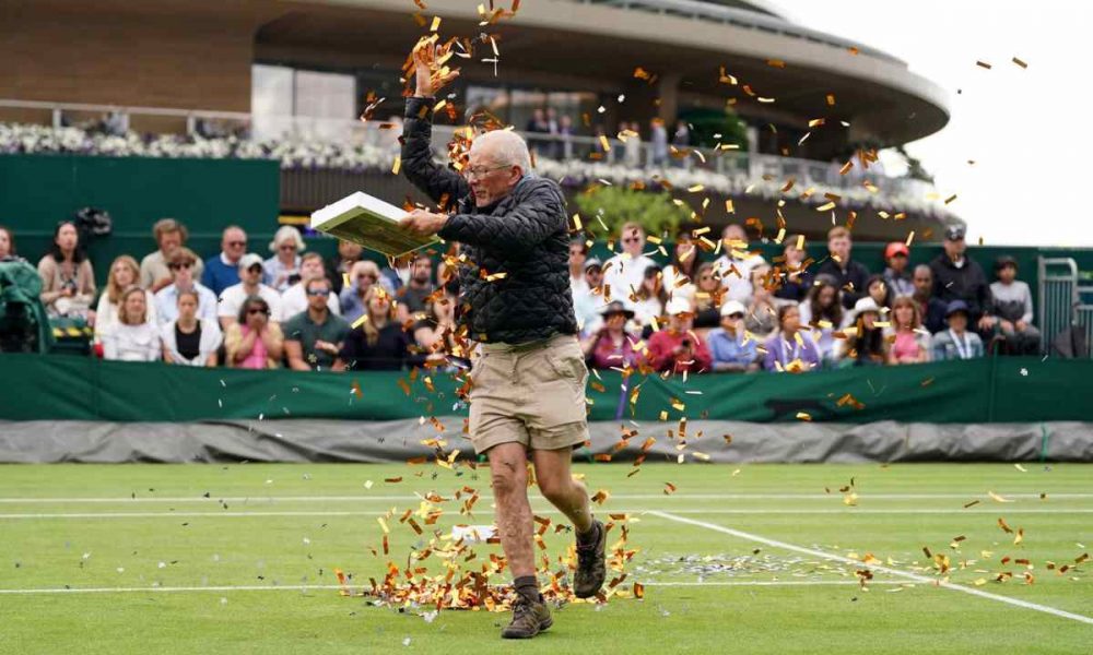 Climate protests disrupted Wimbledon