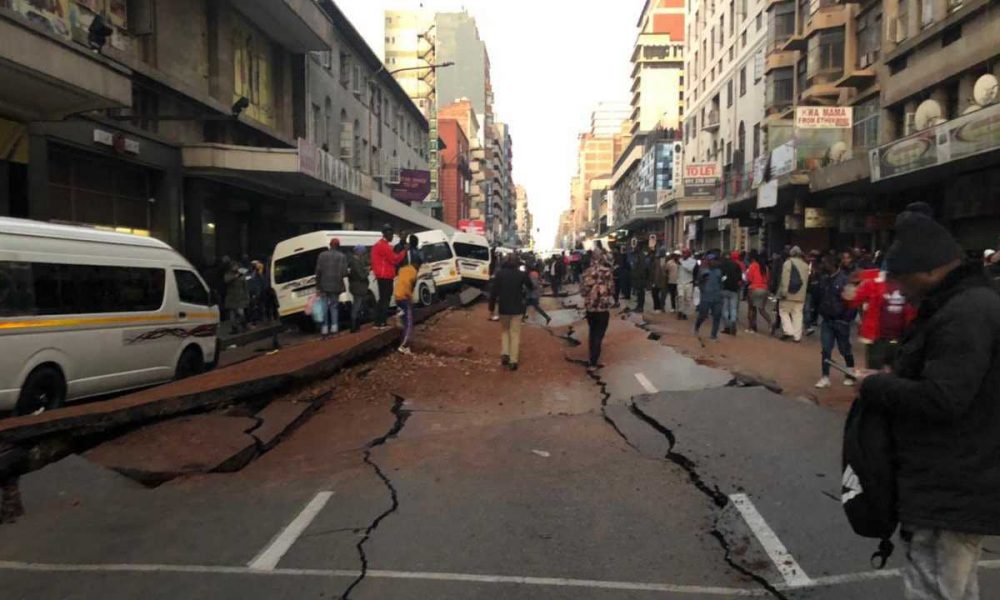 Johannesburg entities are working hard to repair Bree Street