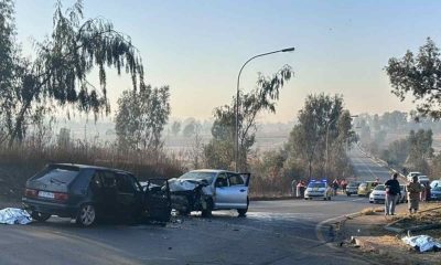 Three people were killed in a car crash in Ekurhuleni