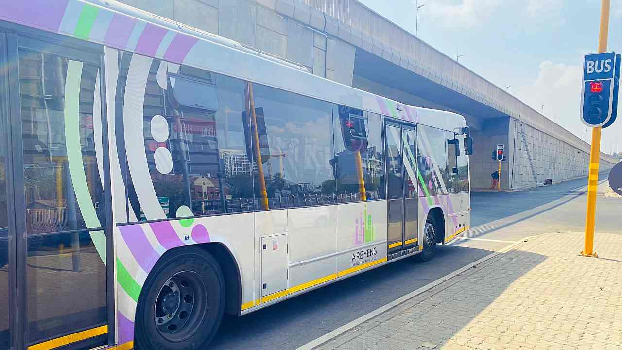 Tshwane suspended the A Re Yeng bus service