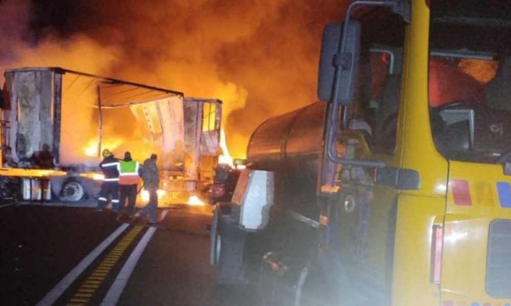 arrest connected to the truck torchings in Mpumalanga