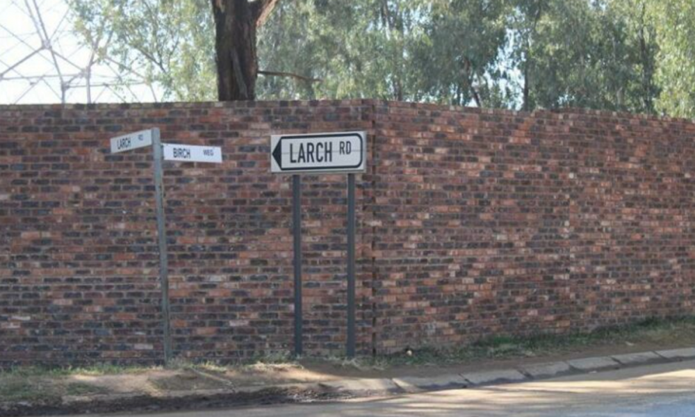 During the rainy season sand washes from the top of Larch Road and accumulates at Birch Road, often resulting in vehicles getting stuck