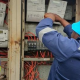 City Power technicians pictured working on smart meters.