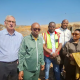 Dr Gerhard Koornhof and Park Tau with a party conducting an oversight visit on August 21