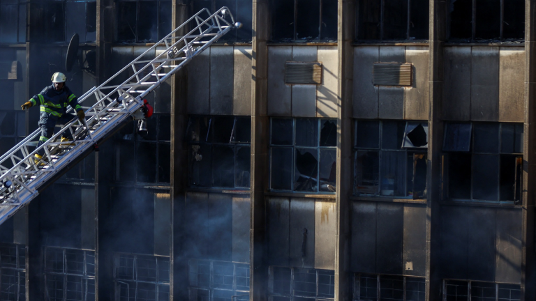 Joburg Fire Injuries Treated at Helen Joseph South Rand Hospitals