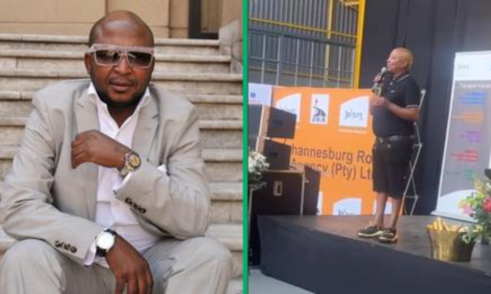 Kenny Kunene Personally Funds Joburg Road Event Drinks