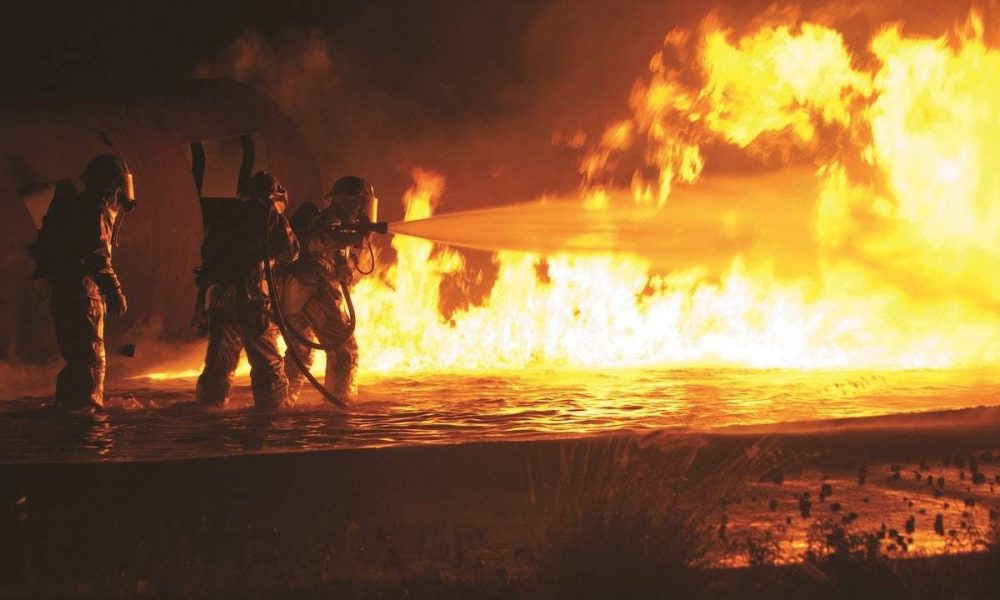 Rooihuiskraal Tshwane Garden Waste site caught fire