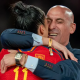 Spanish Football Chief Criticised for Post-Match Lip Kiss with Player