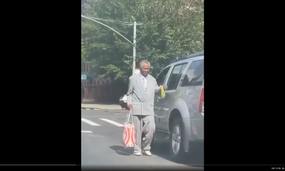 VIDEO Mandela Lookalike Spotted in USA Astonishing Resemblance