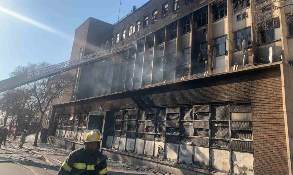 central johannesburg fire death toll climbed to 64