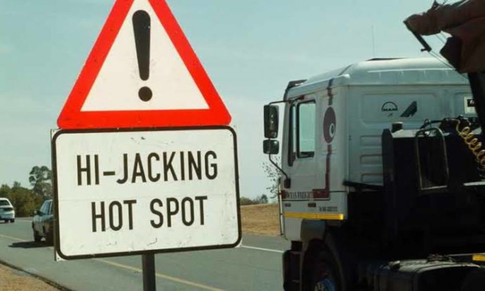 hijacking hotspots in Gauteng