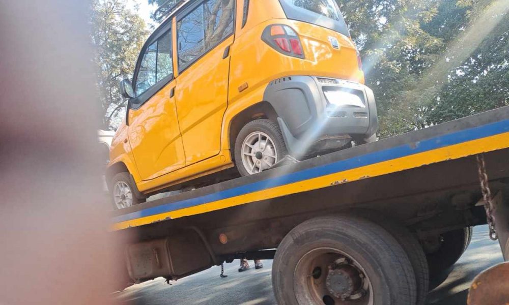 impounding of Bajaj Qute vehicles