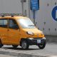 small yellow taxis impounded