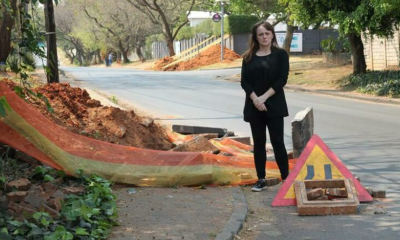 Boundary Road Endures Six Water Pipe Bursts in Just Two Months