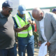 Center Manager Kulani Nkuna signing the memorandum