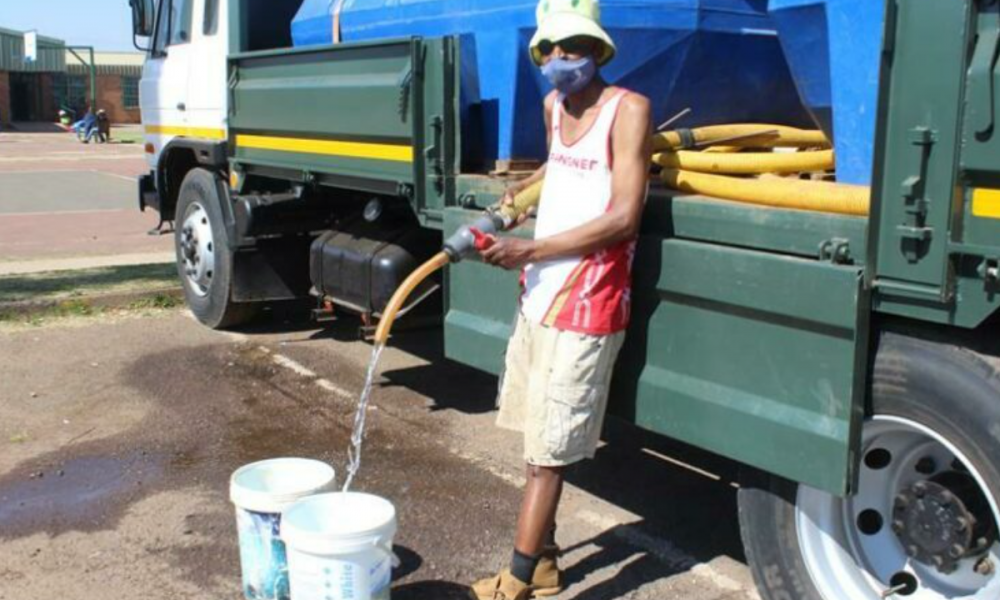 Exhausted Ikageng Residents Forced to Wheelbarrow Water Daily