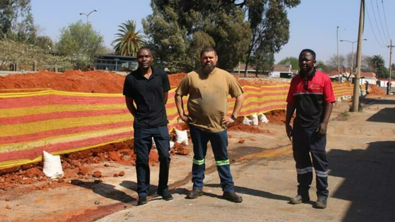 Frustration Mounts as Road Project in Kempton Park Continues