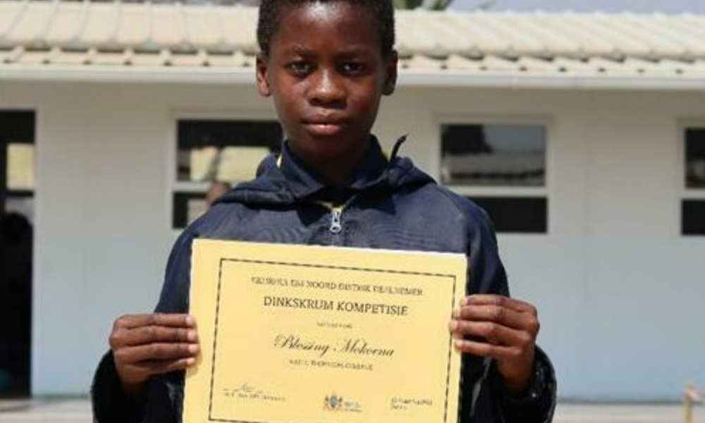 Local Student Receives Award for Joining a Competition