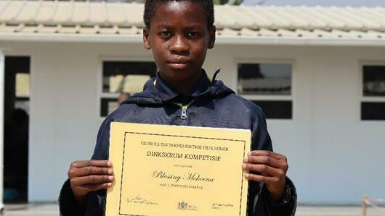 Local Student Receives Award for Joining a Competition