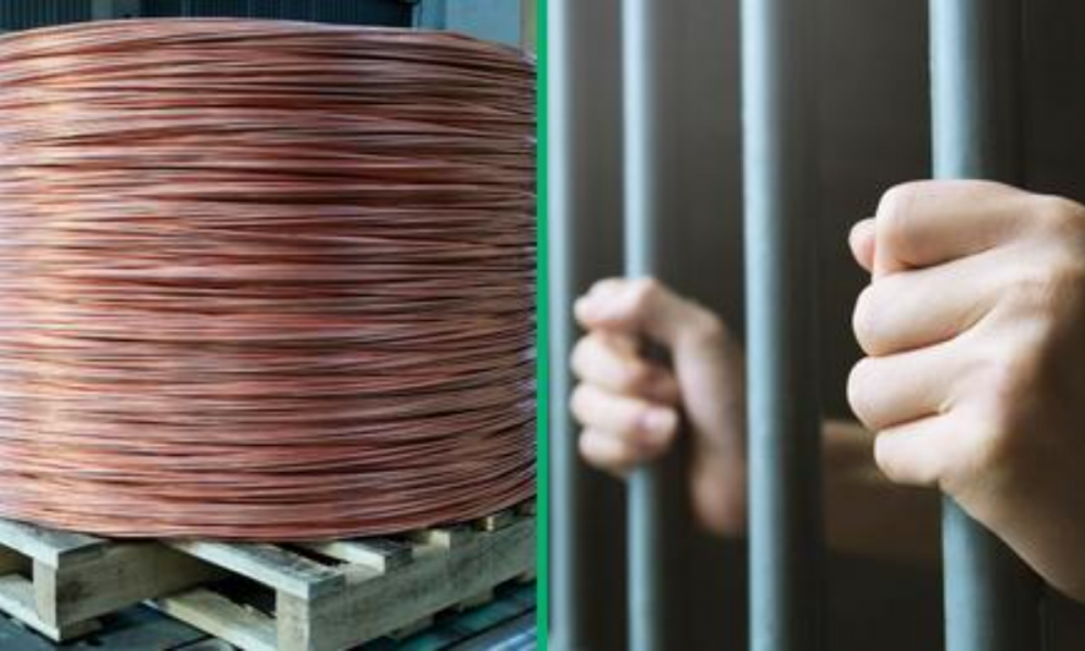 Man Receives 10-Year Sentence for Eskom Copper Cable Theft