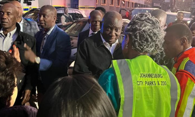 President Ramaphosa Building Fire Tragedy a Valuable Lesson