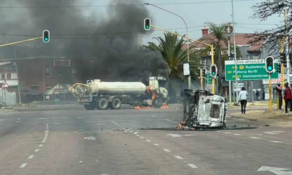 attacks on tshwane employees and vehicles