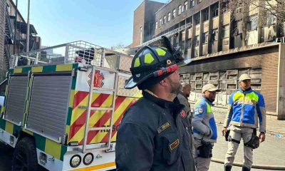 cause of the Johannesburg CBD fire