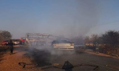 collision on a Limpopo road