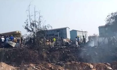 fleurhof informal settlement fire