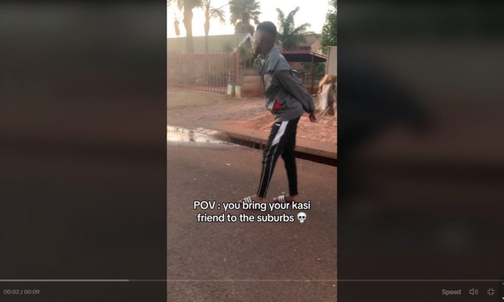 kasi friend in Pretoria entertains SA