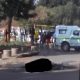 man was set alight in Pretoria