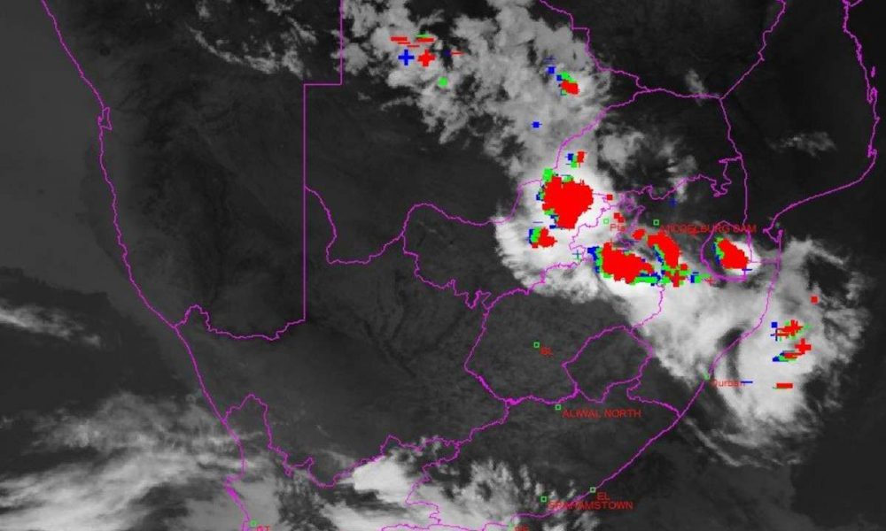 overnight storm in Gauteng