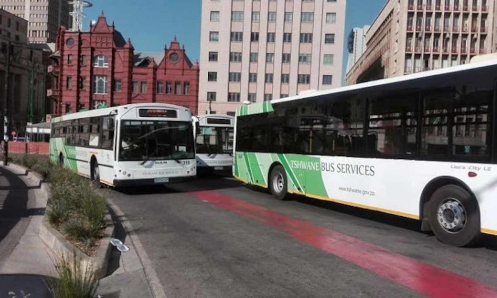 tshwane bus service cannot resume because of the strike