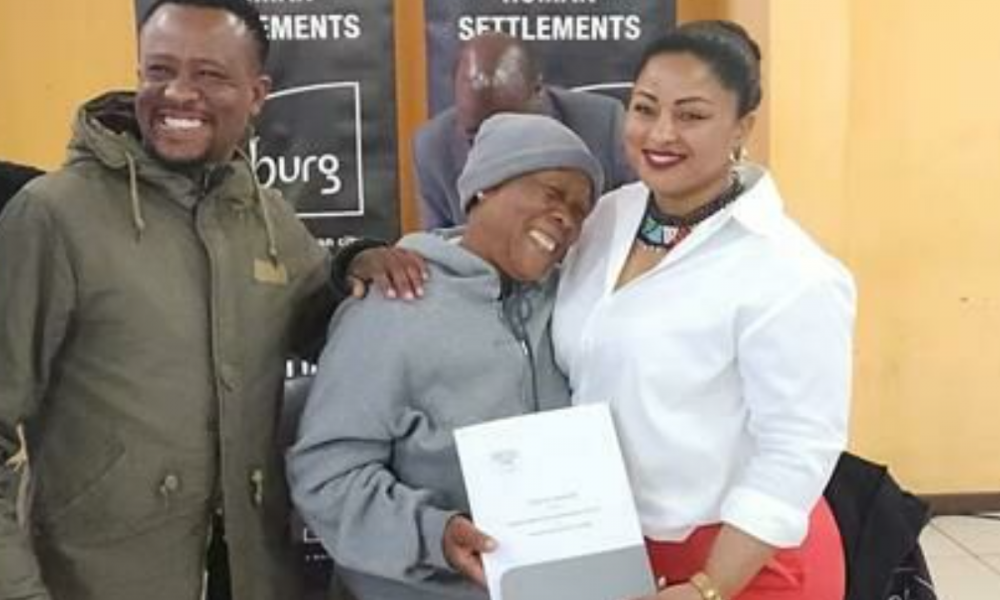 City Awards 120 Title Deeds in Alexandra's Ward 105