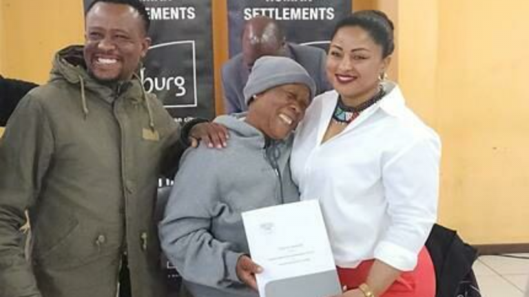 City Awards 120 Title Deeds in Alexandra's Ward 105