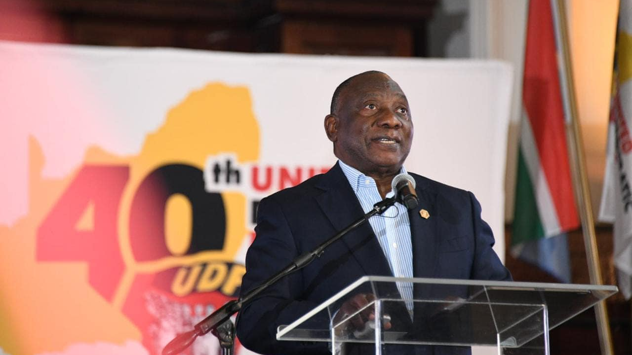 President Ramaphosa Advocates for Global Peace