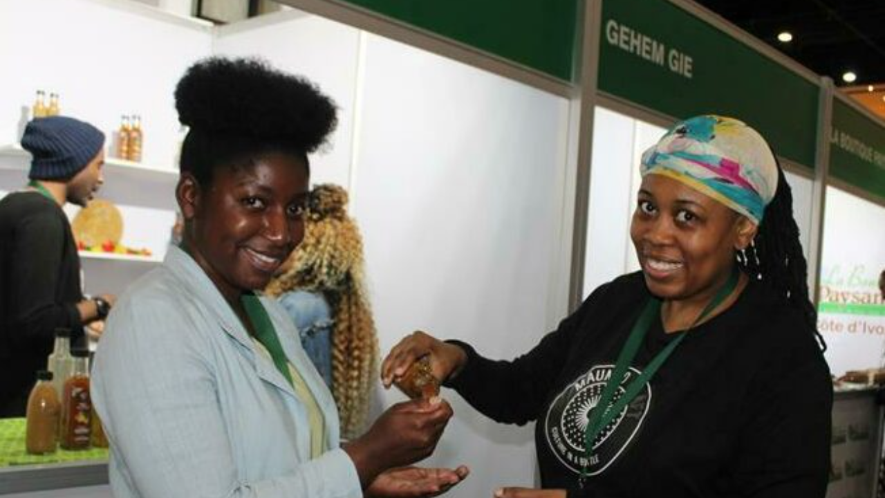 Sharing Insights into African Organic Products at Expo