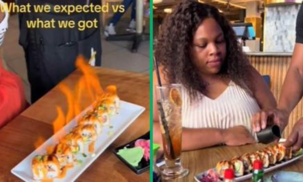 Sushi Mishap in Johannesburg Restaurant Sparks Laughter on TikTok