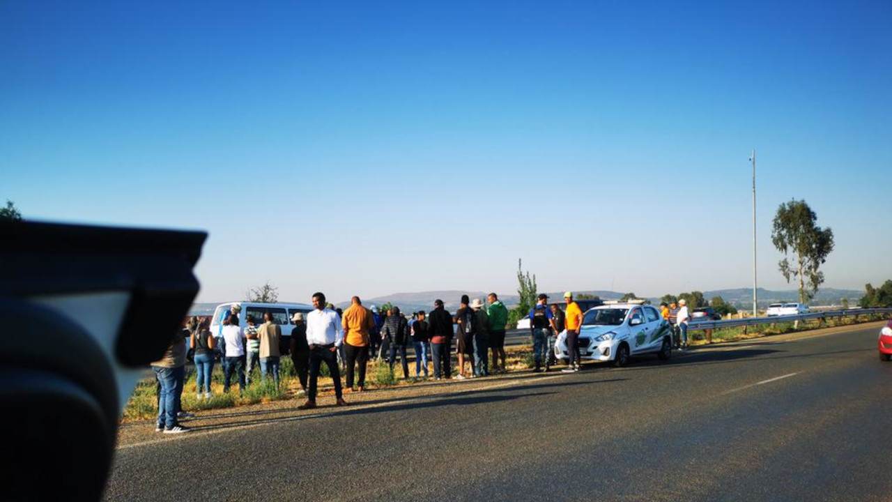 informal settlement on the Swartkoppies site