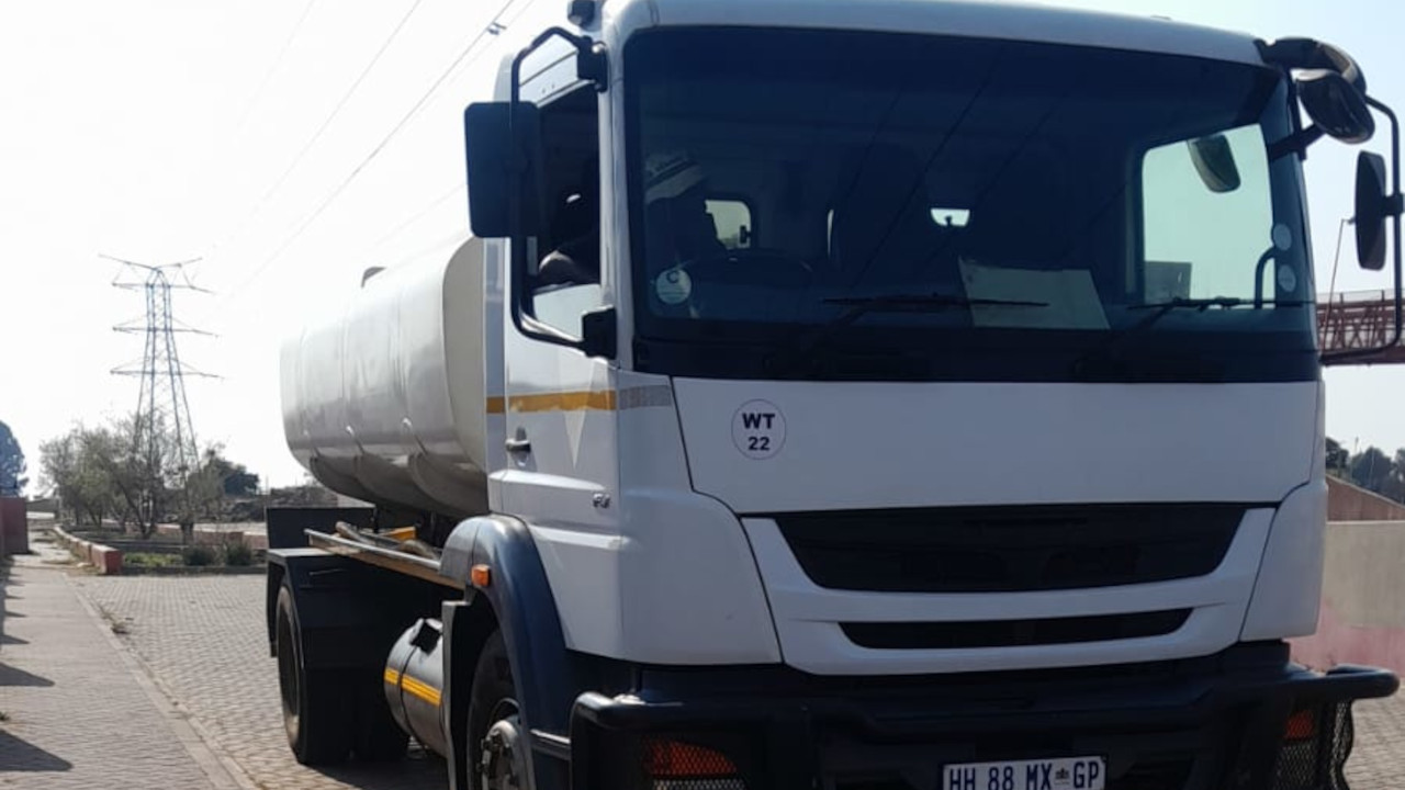 more than 50 tankers sent out by joburg water