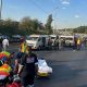 multi-vehicle crash in Johannesburg