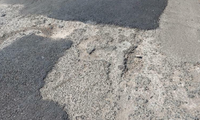 Angry Residents Unhappy with Shoddy Pothole Repairs