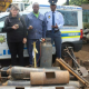 Equipment of illegal miners destroyed in Alberton raid